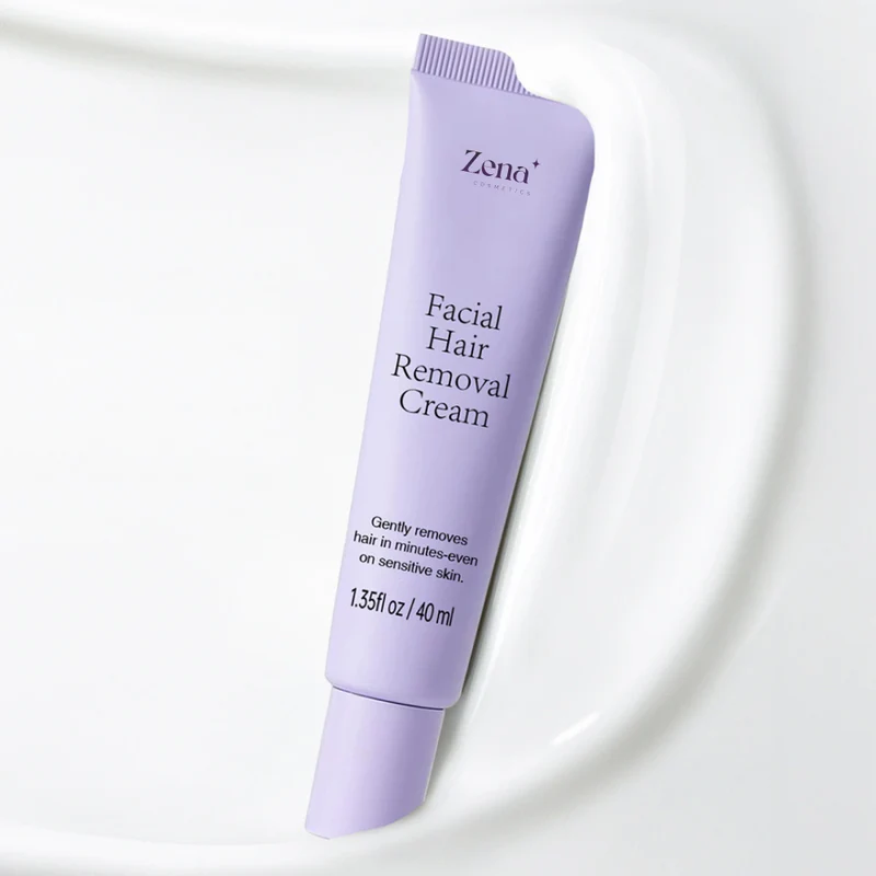 Painless Hair Removal Cream for Face: Gentle Dissolving, Pain-Free Experience.